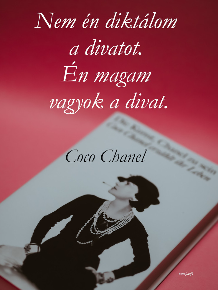 Coco Chanel idézet divat
