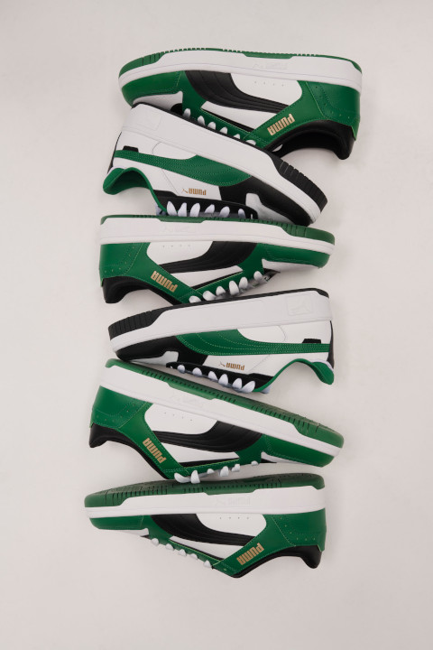 zöld sportcipők