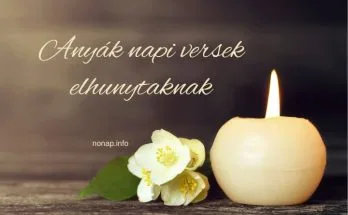 anyák napi versek elhunytaknak